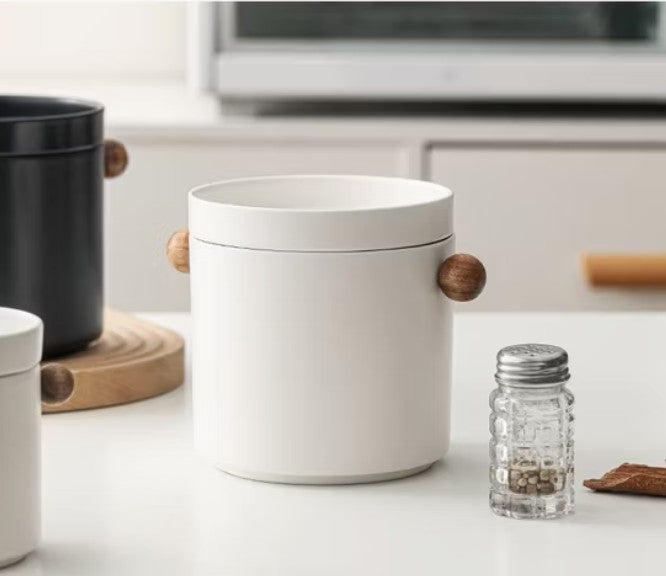 Best Selling Ceramic High Temperature Resistant Household Oil Spice Storage Jar